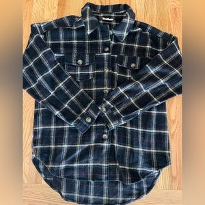 LA Hearts Plaid Shacket size Medium/Large